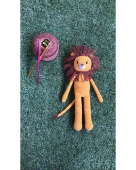 Leo The Lion Crochet Doll
